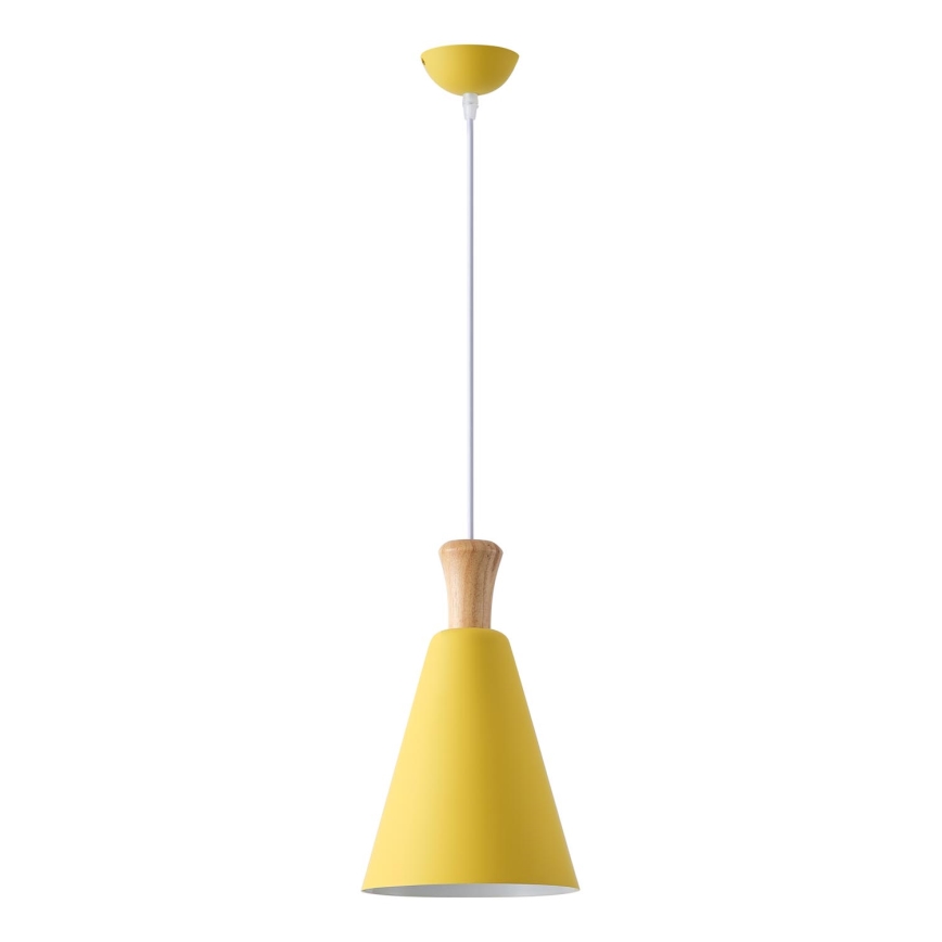 Lühter 1xE27/15W/230V kollane d. 20 cm
