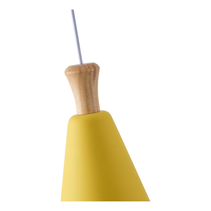 Lühter 1xE27/15W/230V kollane d. 20 cm