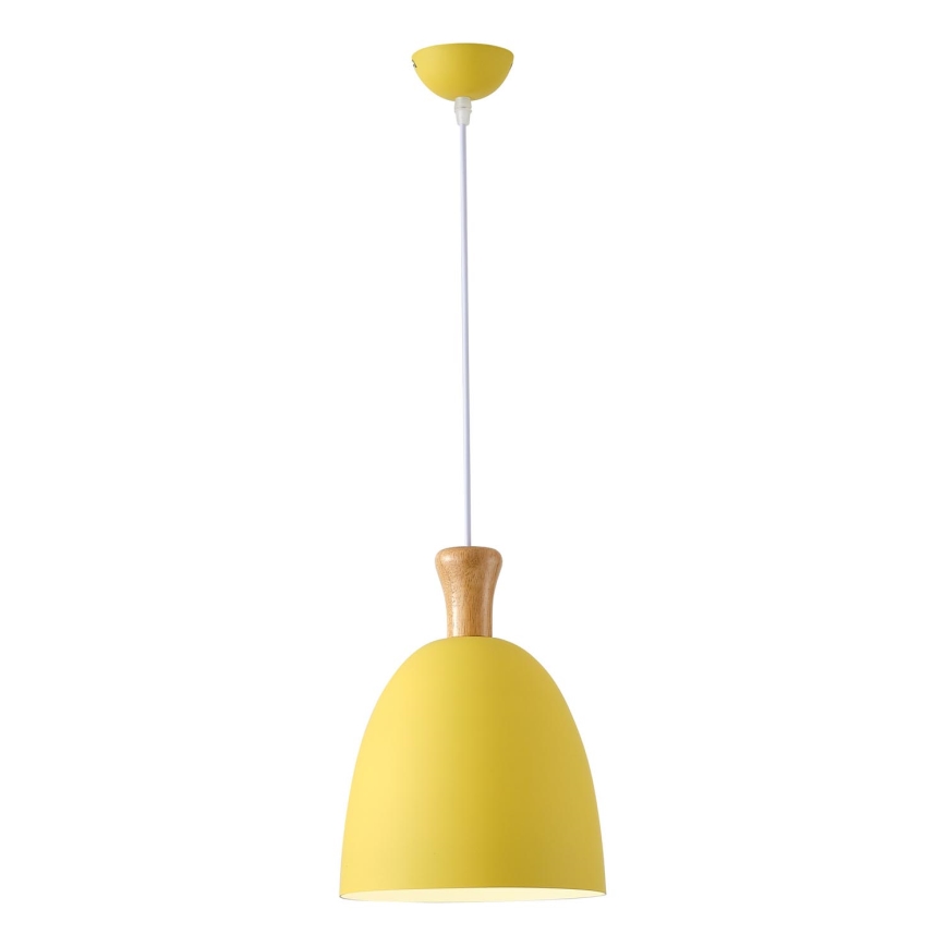 Lühter 1xE27/15W/230V kollane d. 23 cm
