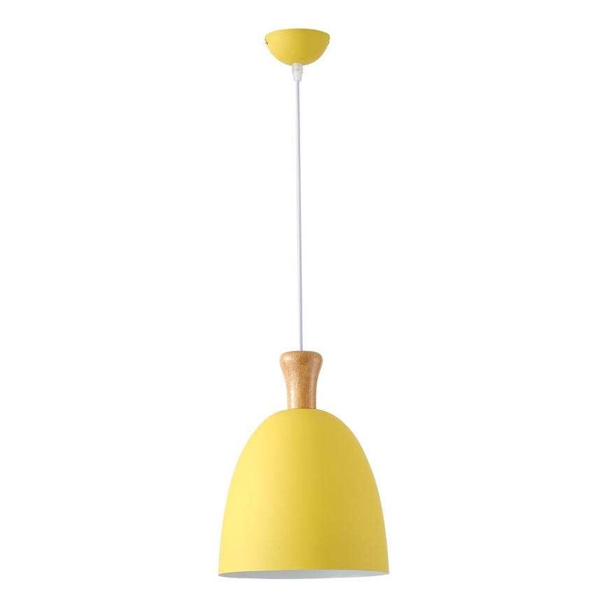 Lühter 1xE27/15W/230V kollane d. 23 cm