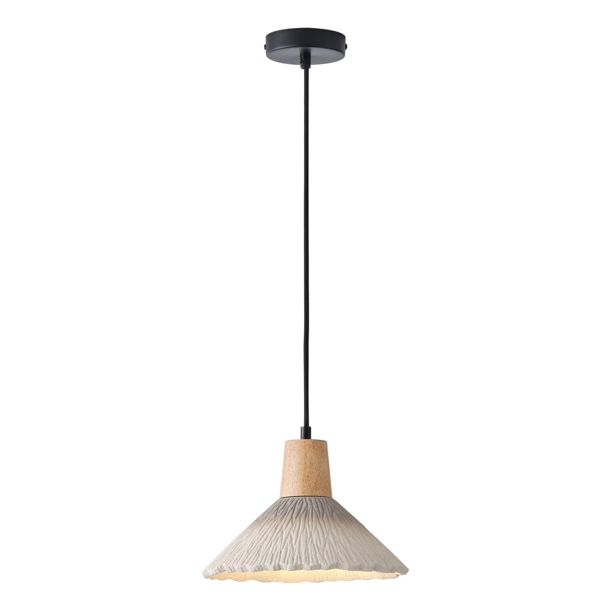 Lühter 1xE27/15W/230V kreemikas