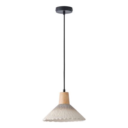Lühter 1xE27/15W/230V kreemikas