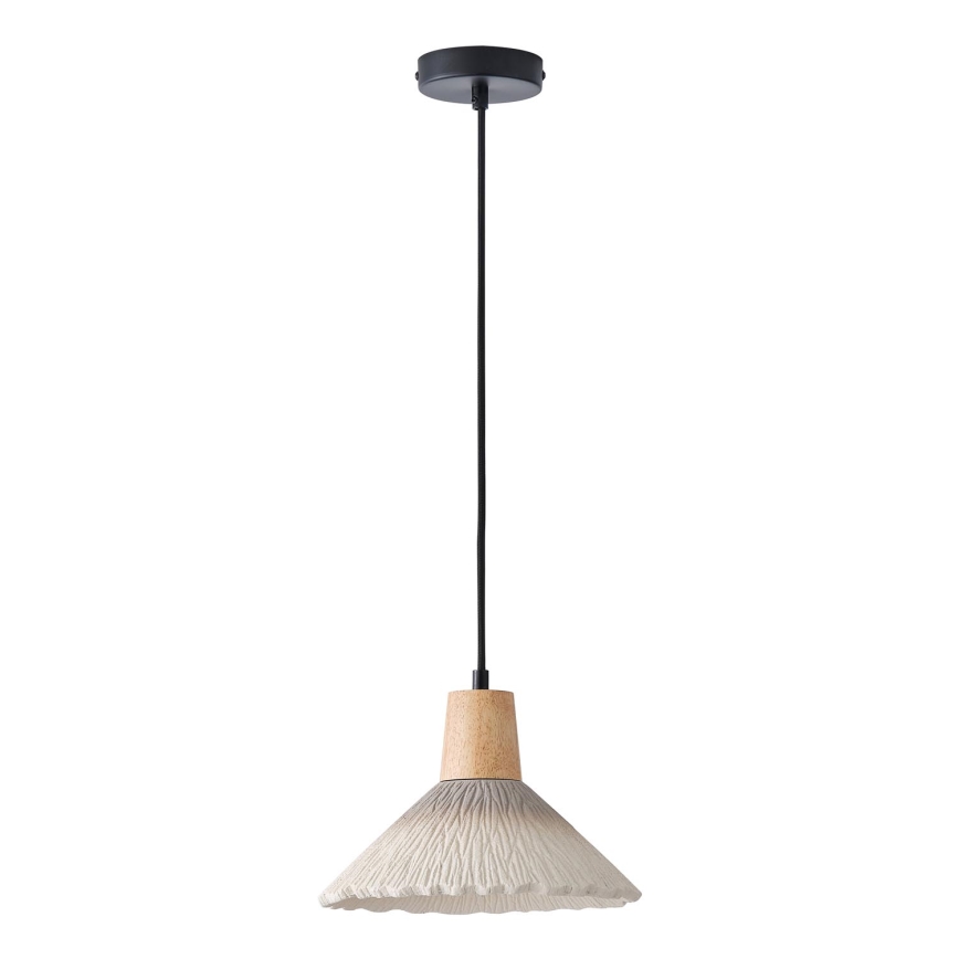 Lühter 1xE27/15W/230V kreemikas