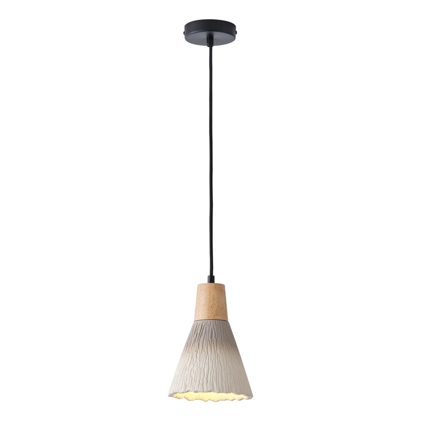 Lühter 1xE27/15W/230V kreemikas