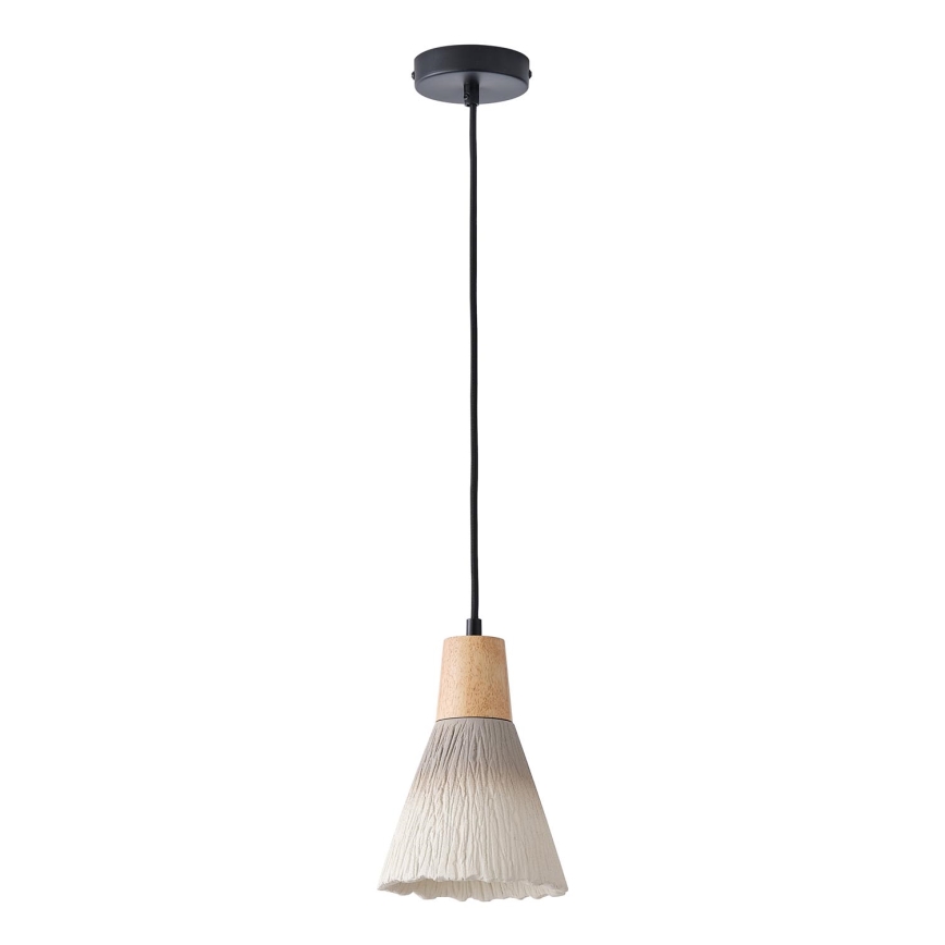 Lühter 1xE27/15W/230V kreemikas