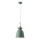 Lühter 1xE27/15W/230V roheline d. 19,5 cm