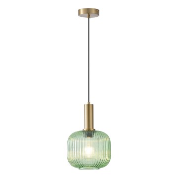 Lühter 1xE27/15W/230V roheline pr. 20 cm