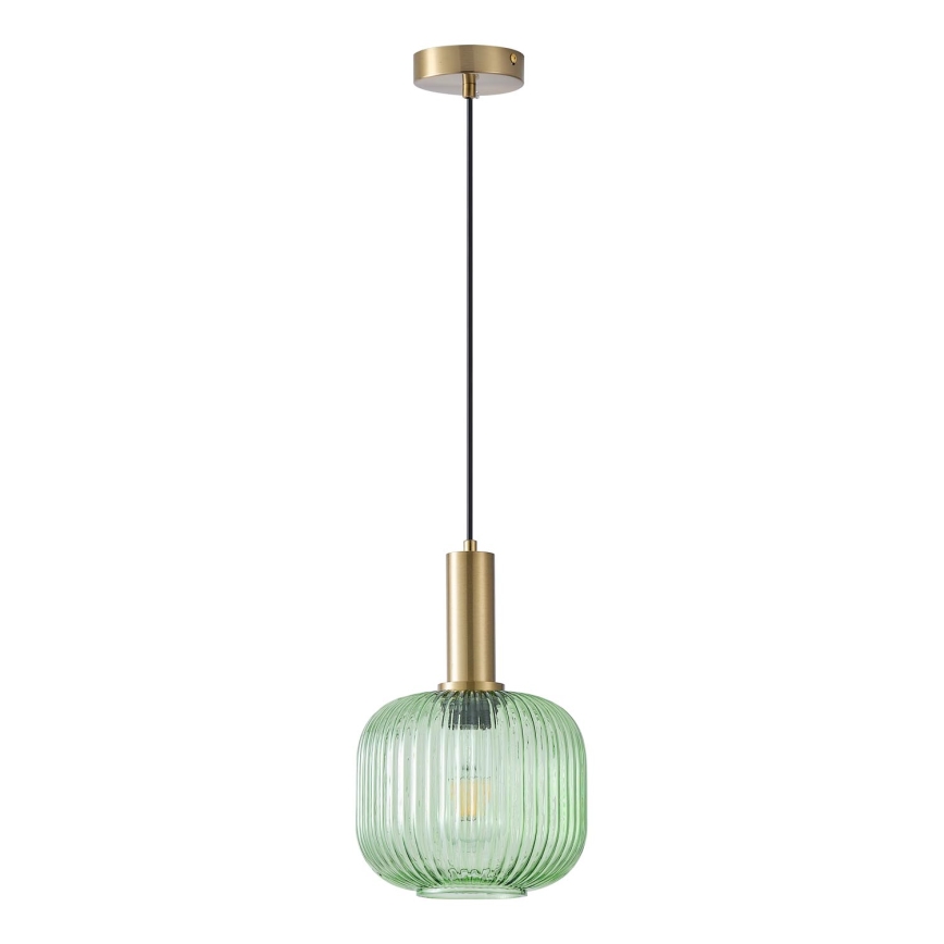 Lühter 1xE27/15W/230V roheline pr. 20 cm