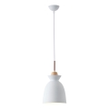 Lühter 1xE27/15W/230V valge d. 19,5 cm