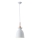 Lühter 1xE27/15W/230V valge d. 19,5 cm