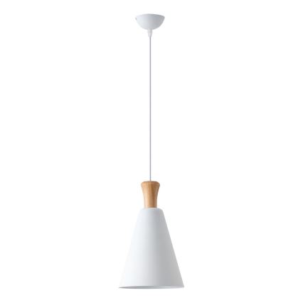 Lühter 1xE27/15W/230V valge d. 20 cm
