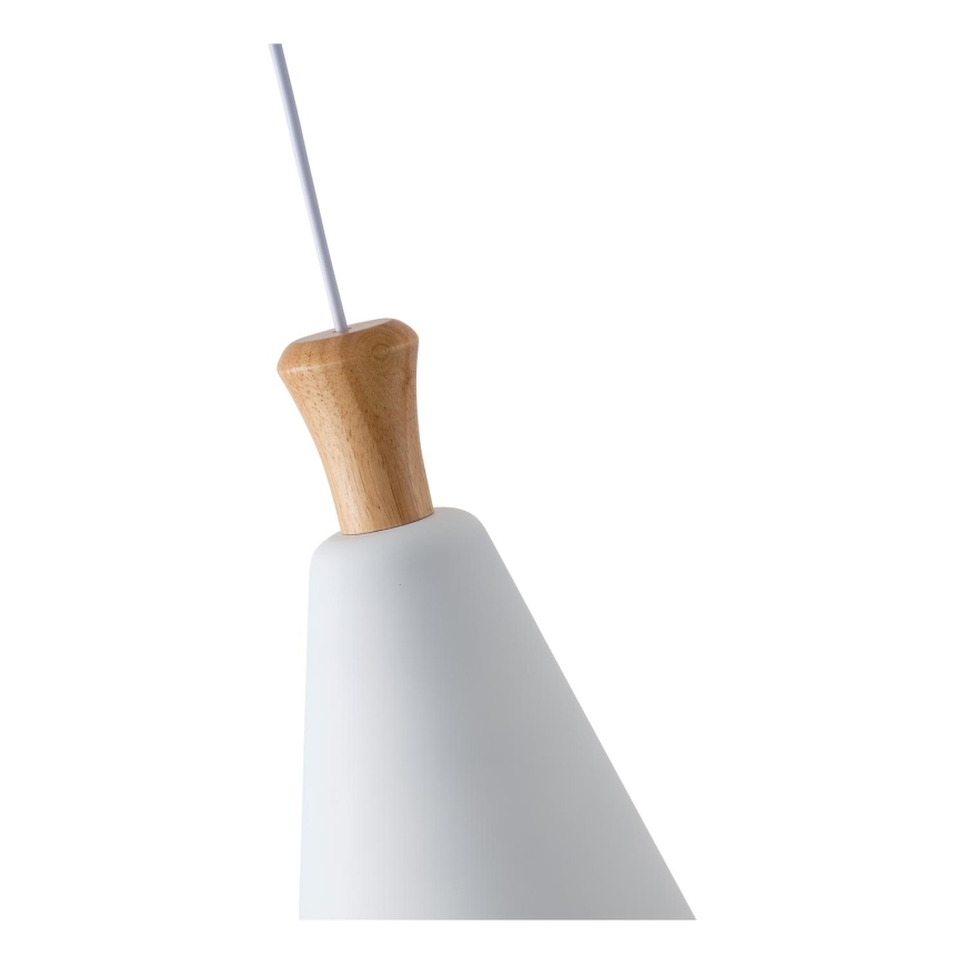 Lühter 1xE27/15W/230V valge d. 20 cm