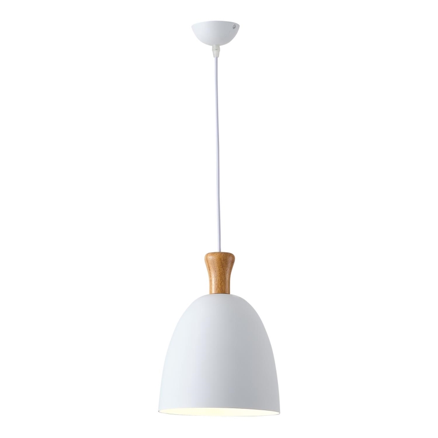 Lühter 1xE27/15W/230V valge d. 23 cm