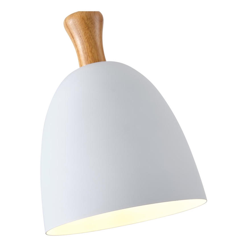 Lühter 1xE27/15W/230V valge d. 23 cm