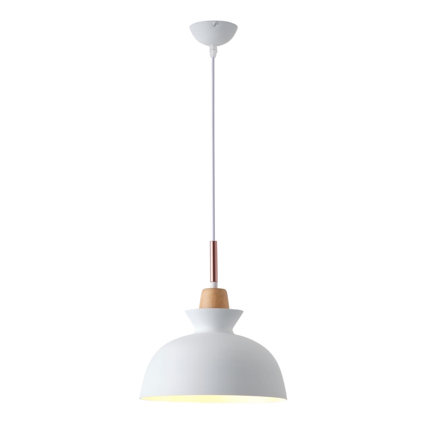 Lühter 1xE27/15W/230V valge d. 28 cm