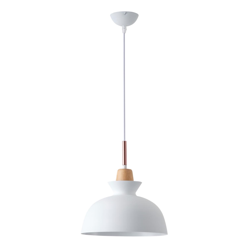 Lühter 1xE27/15W/230V valge d. 28 cm