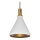 Lühter 1xE27/60W/230V d. 23 cm valge