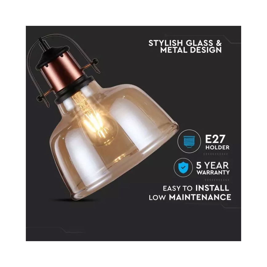 Lühter 1xE27/60W/230V