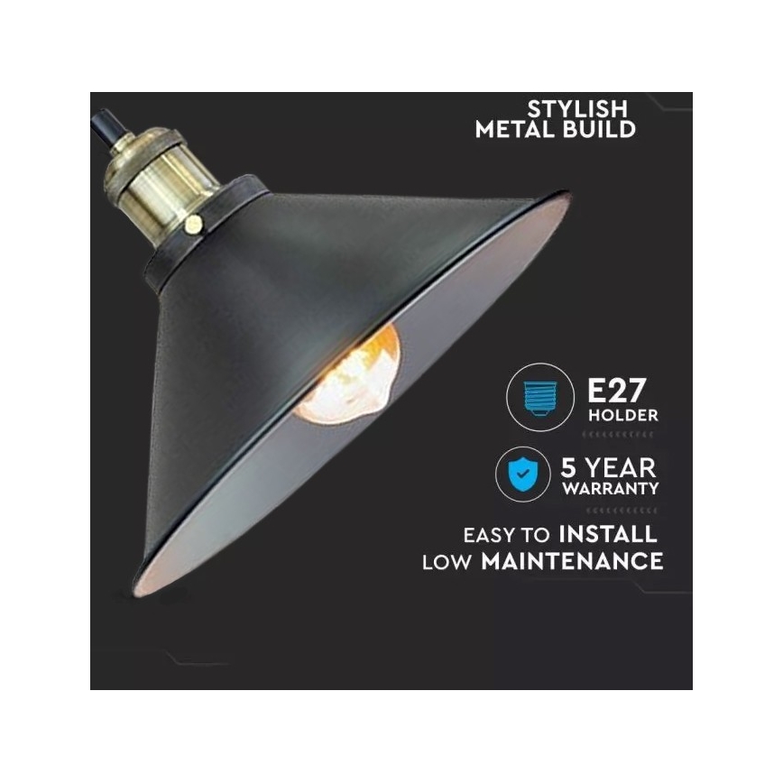 Lühter 1xE27/60W/230V