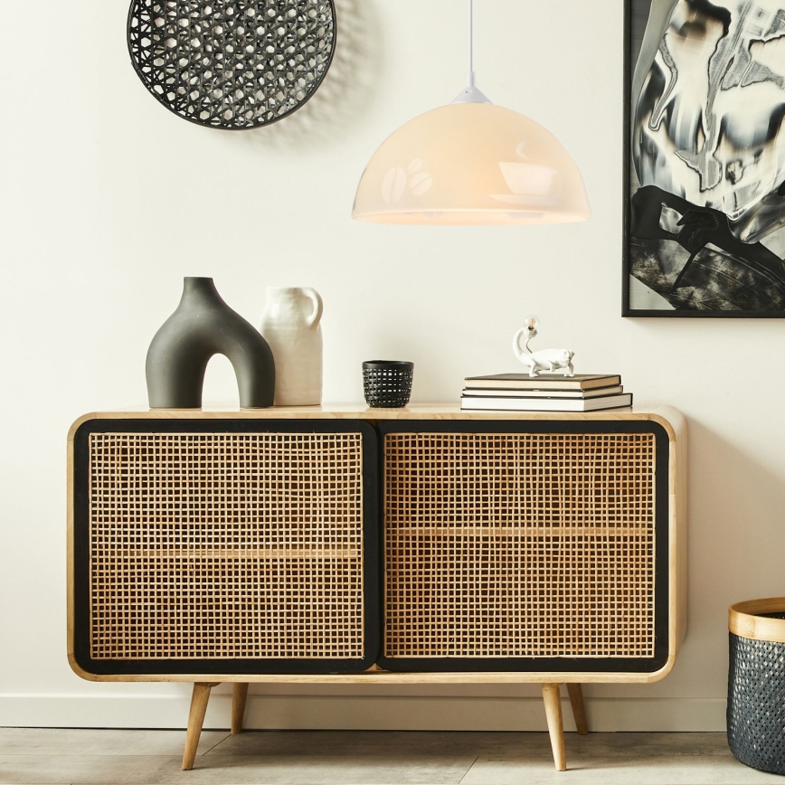 Lühter 1xE27/60W/230V kohv