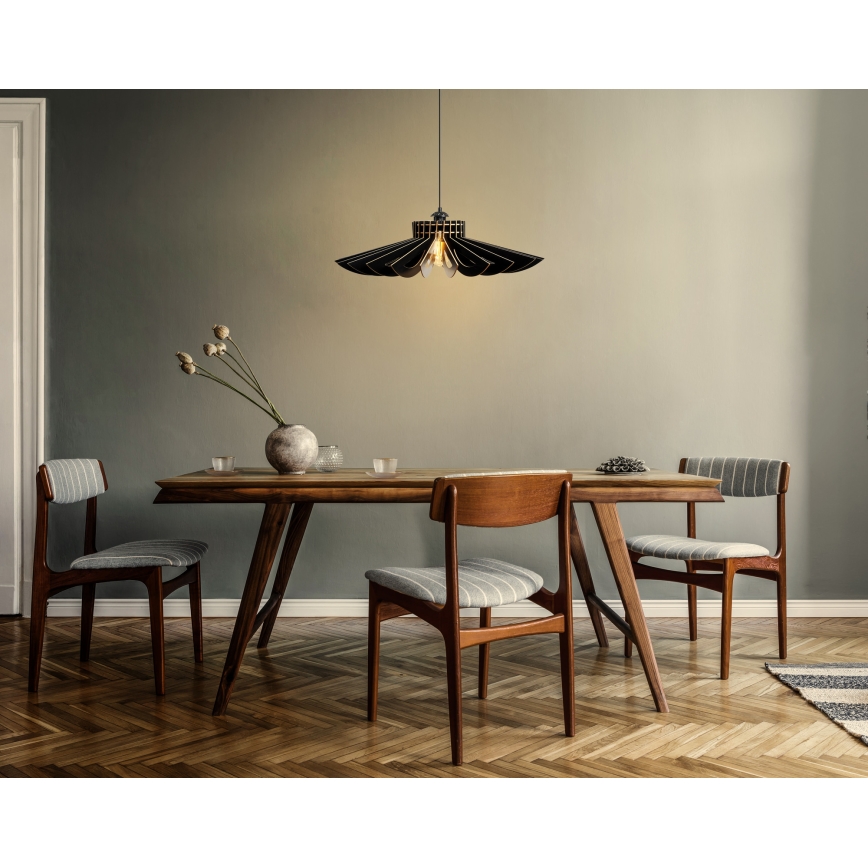 Lühter 1xE27/60W/230V must d. 52 cm