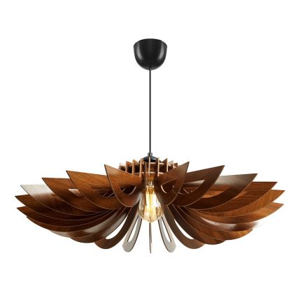 Lühter 1xE27/60W/230V pruun d. 68 cm