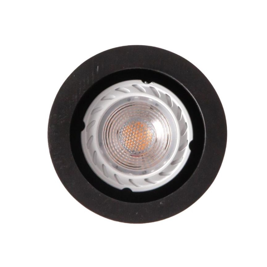 Lühter 1xGU10/10W/230V saar/täispuit must
