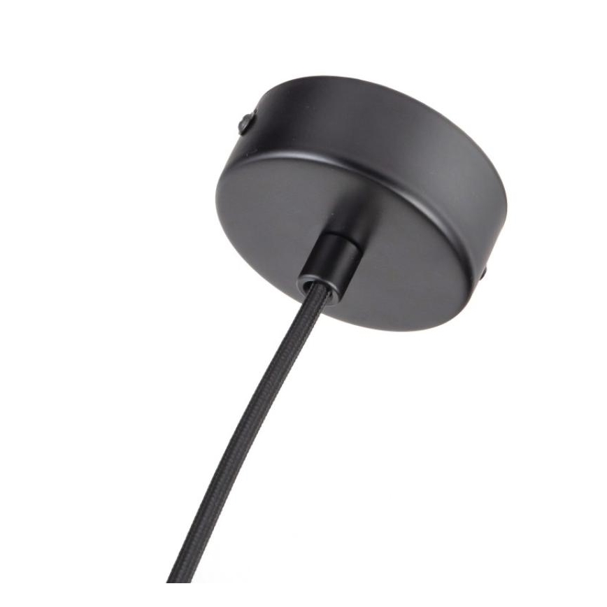 Lühter 1xGU10/10W/230V saar/täispuit must