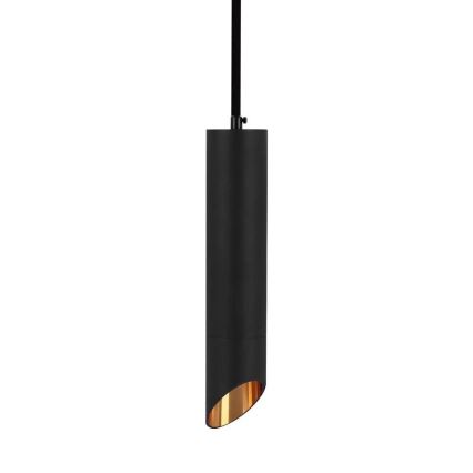 Lühter 1xGU10/35W/230V 20 cm must