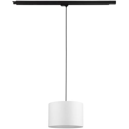 Lühter kolmefaasilisele rööbassüsteemile TRACER 1xE27/15W/230V d. 30 cm must/valge