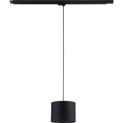 Lühter kolmefaasilisele rööbassüsteemile TRACER 1xE27/15W/230V d. 20 cm must