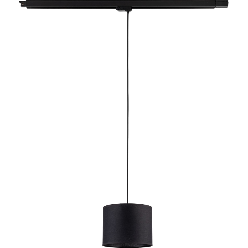 Lühter kolmefaasilisele rööbassüsteemile TRACER 1xE27/15W/230V d. 20 cm must