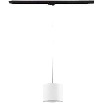 Lühter kolmefaasilisele rööbassüsteemile TRACER 1xE27/15W/230V d. 20 cm must/valge