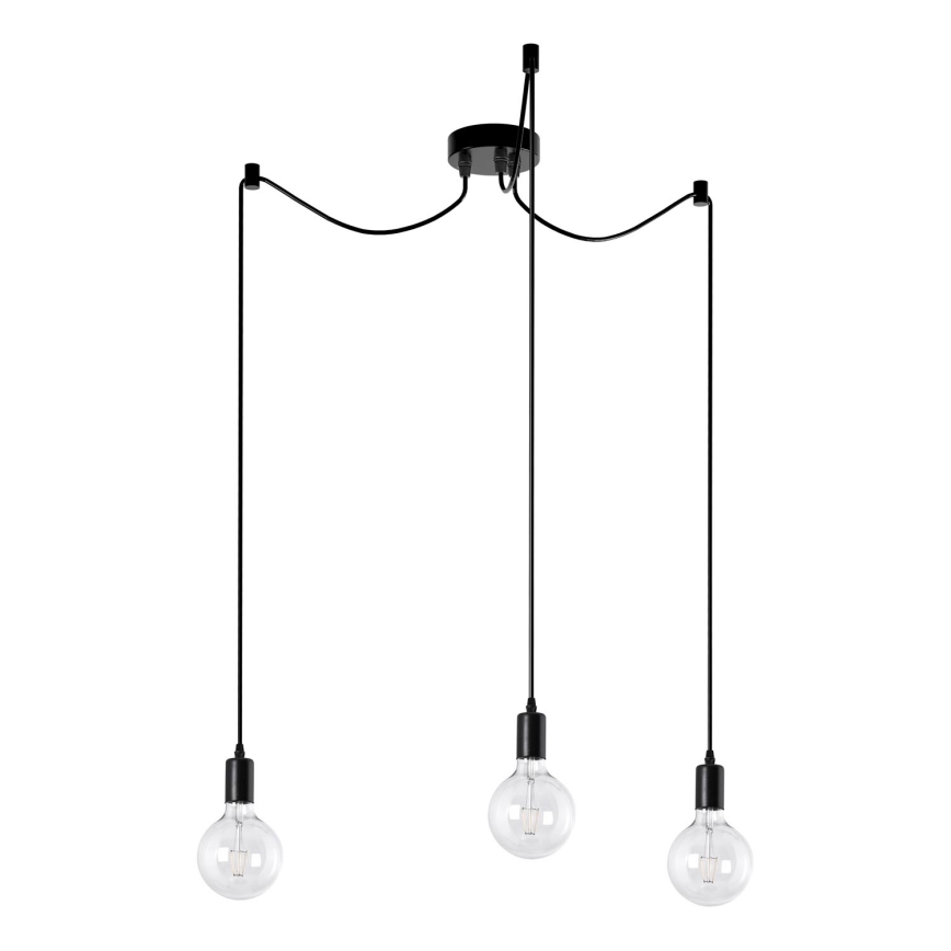 Lühter 3xE27/60W/230V ämblik