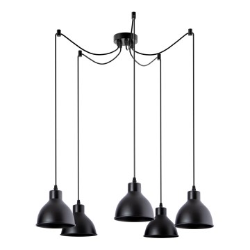 Lühter 5xE27/60W/230V ämblik