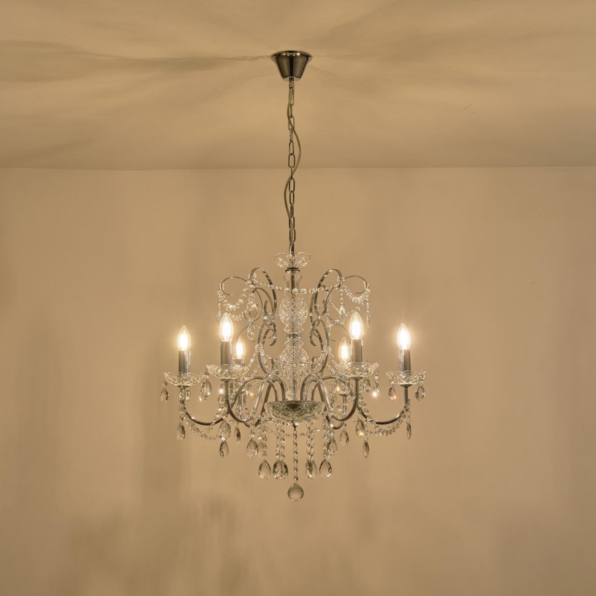 Lühter 6xE14/15W/230V