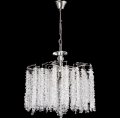 Lühter 6xE14/60W/230V d. 46 cm läikiv kroom