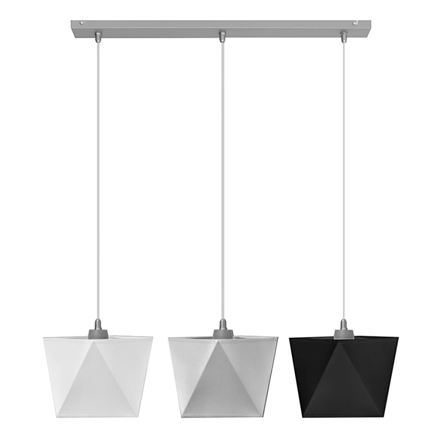 Lühter ADAMANT 3xE27/15W/230V kirju