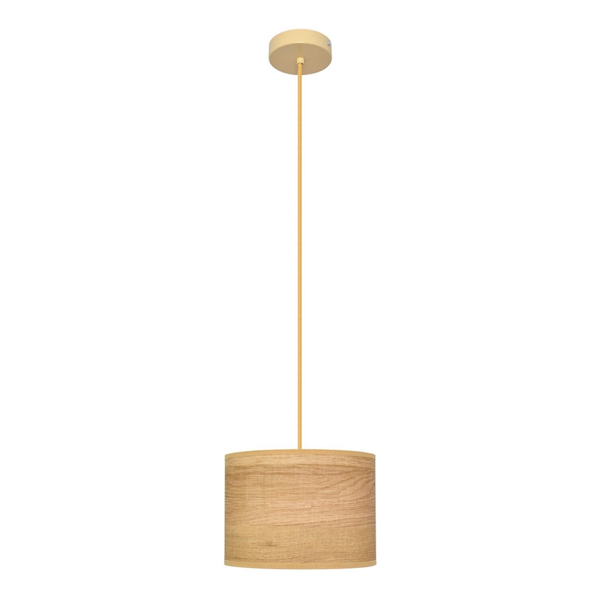 Lühter ALBA 1xE27/15W/230V d. 20 cm pruun