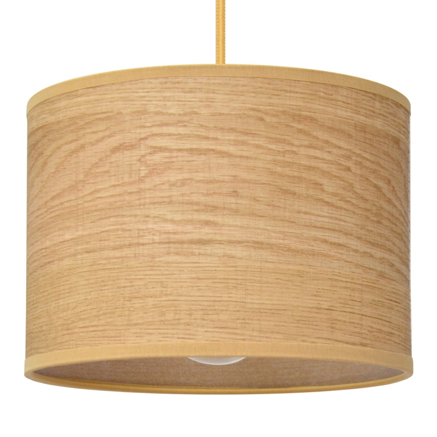 Lühter ALBA 1xE27/15W/230V d. 20 cm pruun