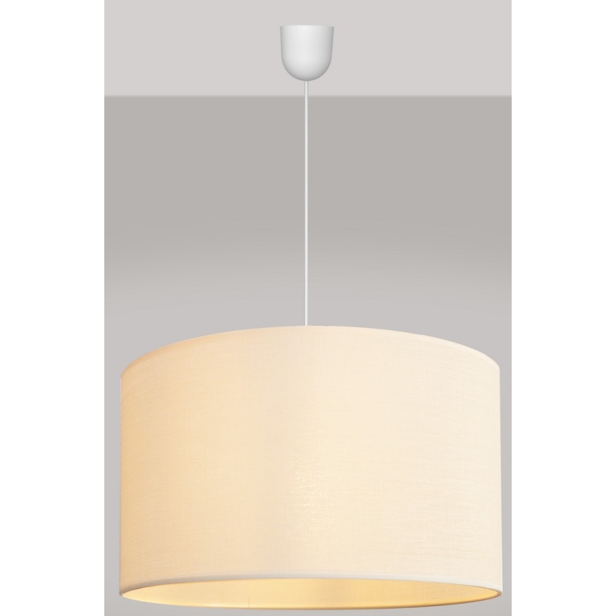 Lühter ALBA 1xE27/15W/230V d. 45 cm beež