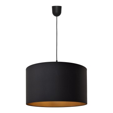 Lühter ALBA 1xE27/15W/230V d. 45 cm must/kuldne