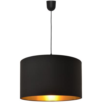 Lühter ALBA 1xE27/15W/230V d. 45 cm must/kuldne