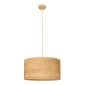 Lühter ALBA 1xE27/15W/230V d. 45 cm pruun