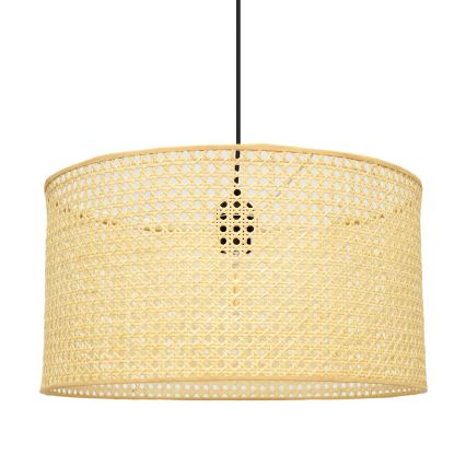 Lühter ALBA 1xE27/15W/230V d. 45 cm rotang/must