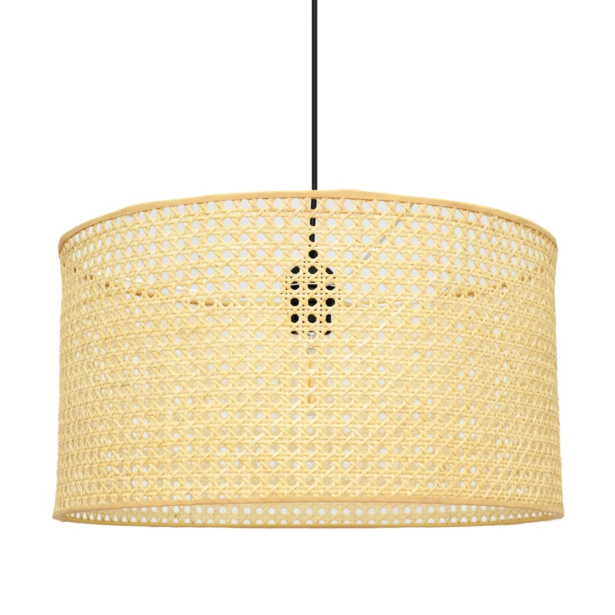Lühter ALBA 1xE27/15W/230V d. 45 cm rotang/must