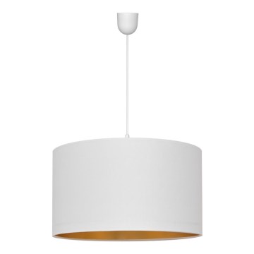 Lühter ALBA 1xE27/15W/230V d. 45 cm valge/kuldne