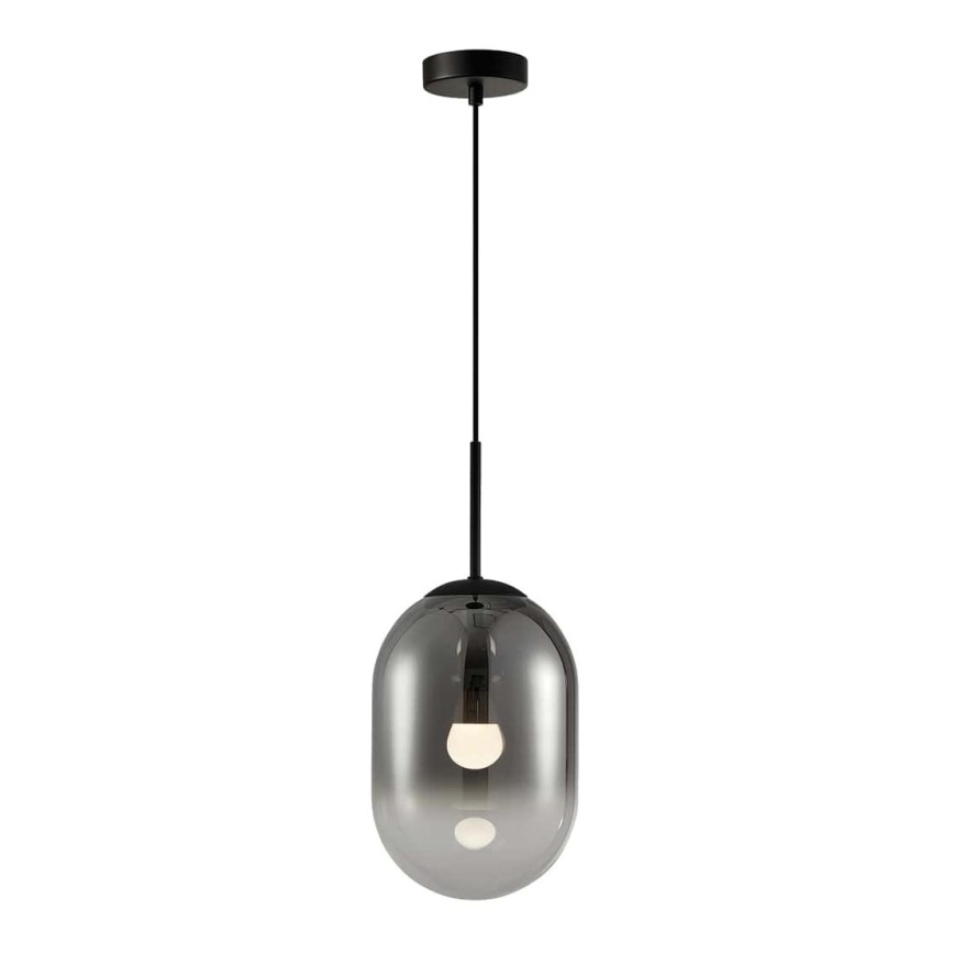 Lühter ALIAS 1xE14/40W/230V d. 24 cm must/hall