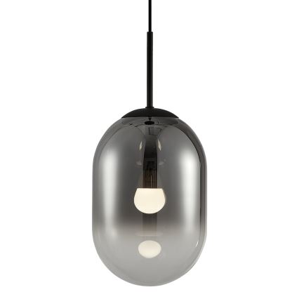Lühter ALIAS 1xE14/40W/230V d. 24 cm must/hall