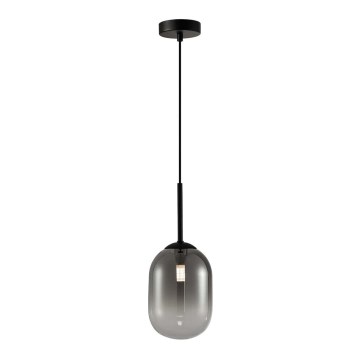 Lühter ALIAS 1xG9/8W/230V d. 12 cm must/hall